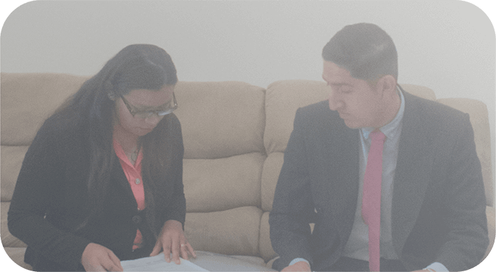 se muestra imagen de la mision y valores de la empresa