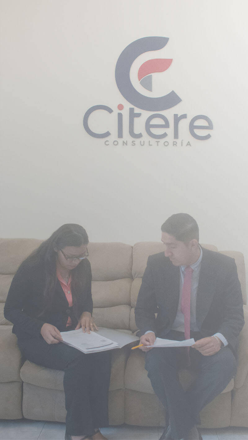 se muestra imagen de la mision y valores de la empresa